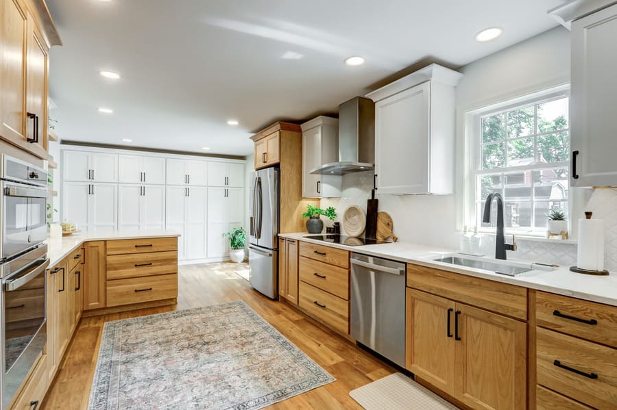 Landisville Kitchen Remodel with woth dual cabinets