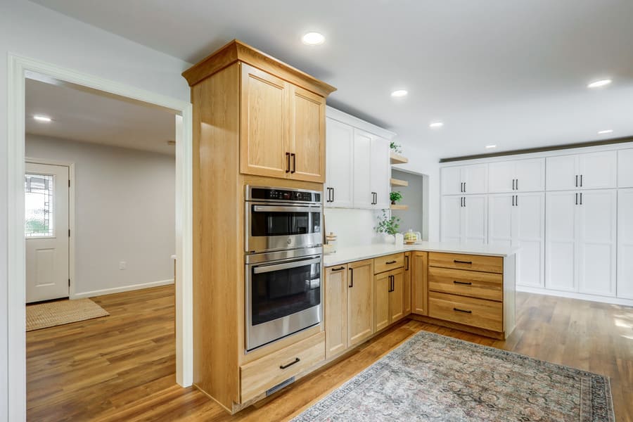 double wall oven with Landisville Kitchen Remodel 