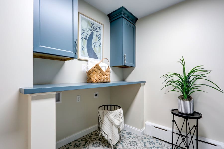 countertop in lancaster laundry room addition