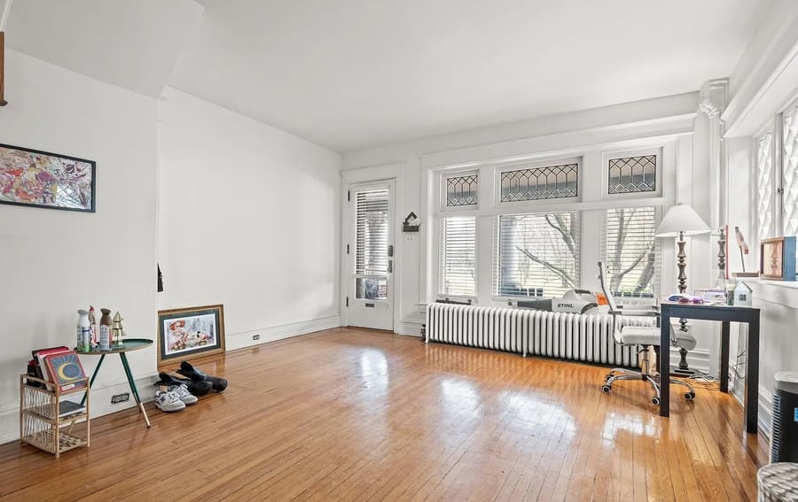 Lancaster living room remodel before