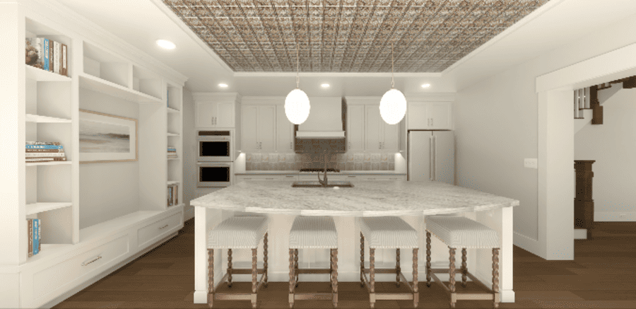 lancaster kitchen remodel rendering