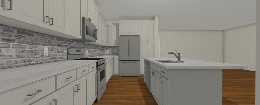 Design rendering in Lampeter-Strasburg kitchen