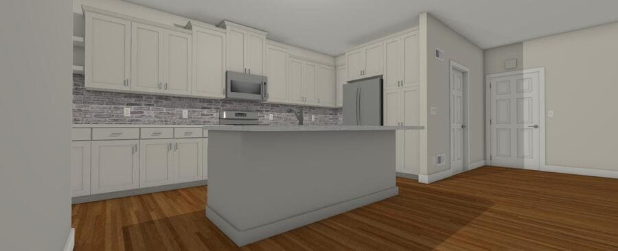 Design rendering in Lampeter-Strasburg kitchen